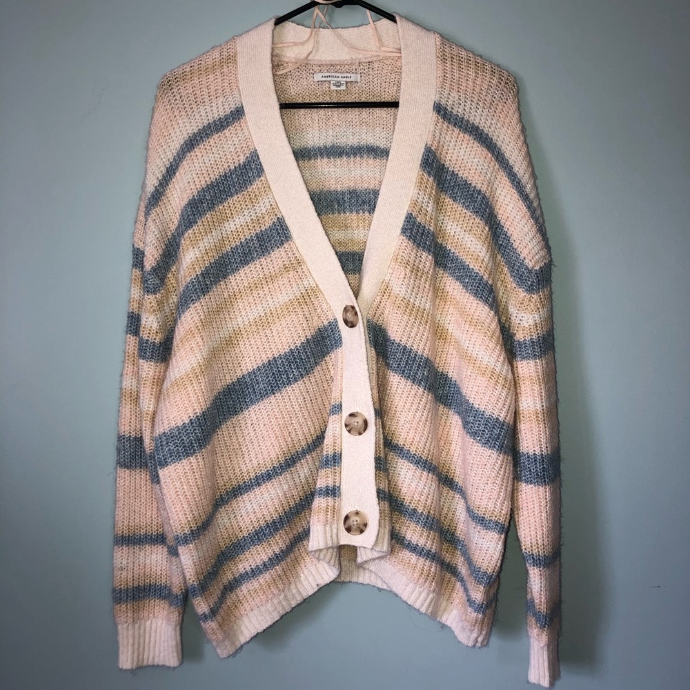 NWOT American Eagle Button Soft Sweater